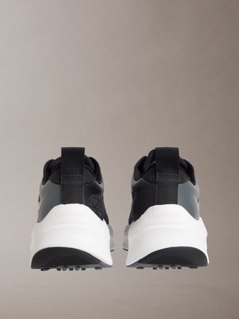 Μαύρο Chunky Sneakers Με Emblem Λογότυπο  Γυναίκα